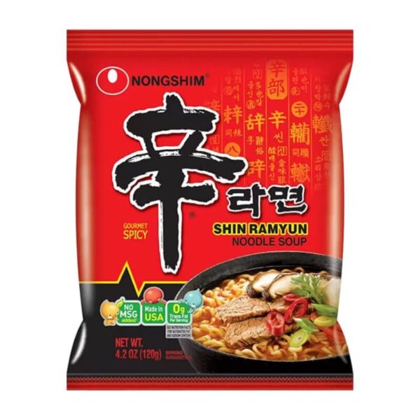 nongshimshinramenramyunnoodleistantaneocoreano120g 1