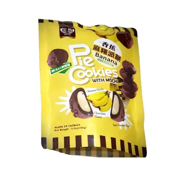 Galletas rellenas de platano en bolsa ROYAL FAMILY 160g