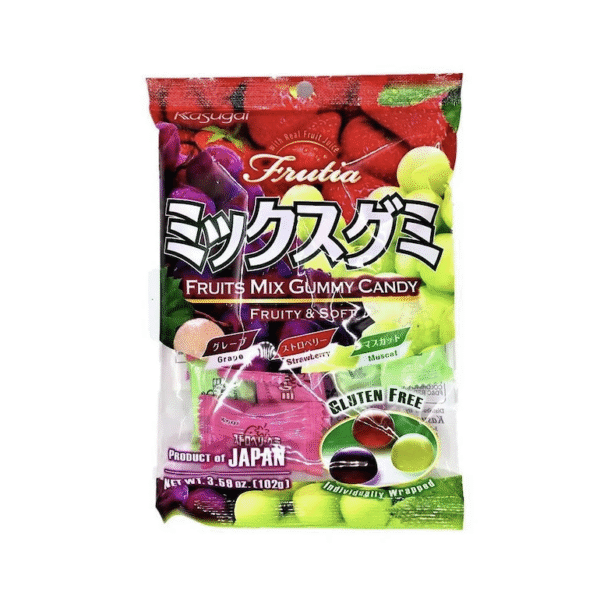Chicles De Fruta Surtida Kasugai 100G