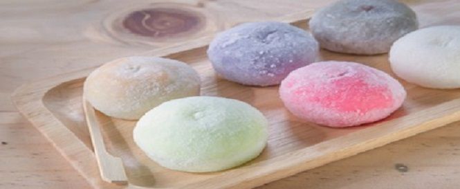 colorful mochi dessert ice cream 260nw 358538228