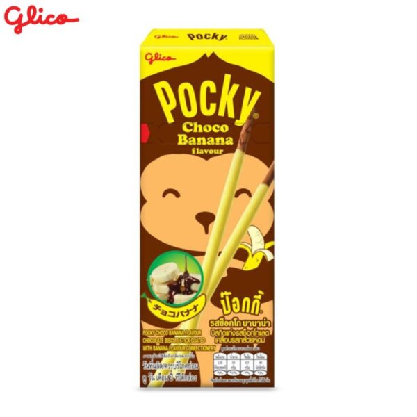 Mini Pocky Sabor Plátano Glico 25g