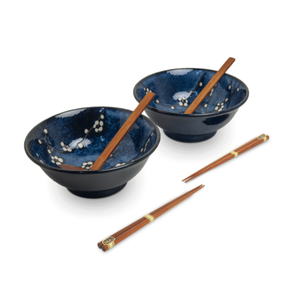 Set De Bol Para Ramen Hana blue 22CMx9 CM