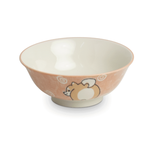 Bol De Ceramica Shiba Rosa 19Cm X7.5Cm Alto